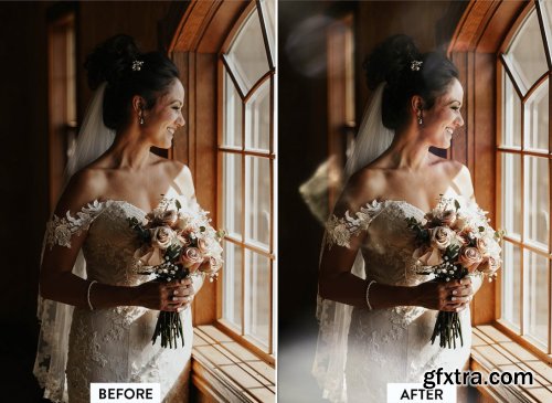 120 Wedding Light Overlays 