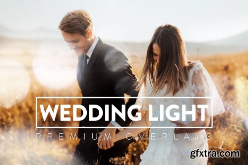 120 Wedding Light Overlays 