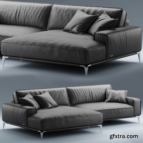 Rochebobois Sofa Dange Ellica