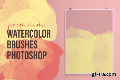 89 Watercolour photoshop Brushes