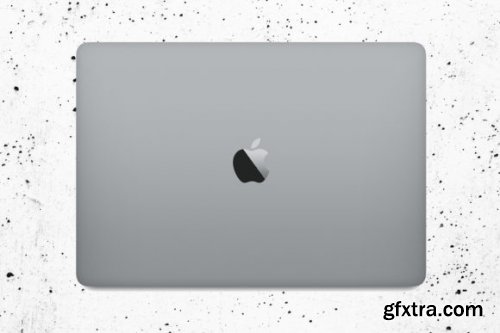 Laptop Stickers Mockup Amazing Bundle