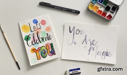  Hand and Brush Lettering for Beginners: Tools to Embrace Your Own Style