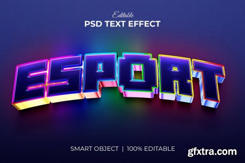 CreativeMarket - Gaming 3d text effect mockup Bundle 6933702