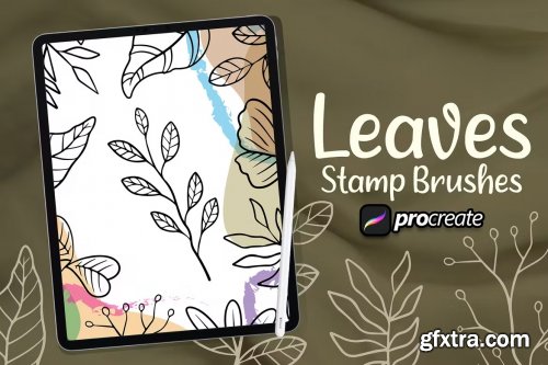 Leaves Stamp Brushes