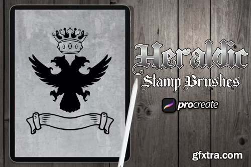 Heraldic Brush Stamp