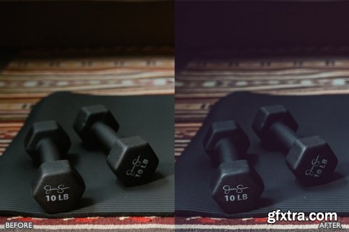 CreativeMarket - Fitness Workout Lightroom Presets 6485016