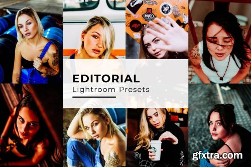 CreativeMarket - 10 Editorial Lightroom Presets 6905796