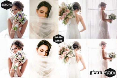 10 Shades of White Photoshop Actions