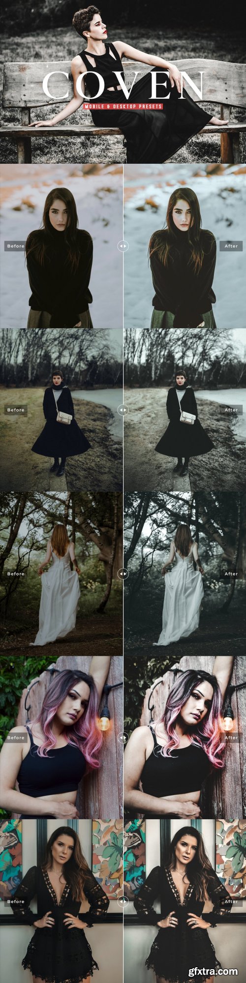 Coven Pro Lightroom Presets