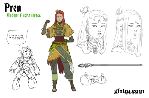 THE CHARACTER DRAWING & DESIGN COURSE