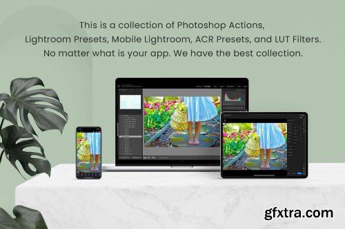 CreativeMarket - Spring Photoshop Actions, Lightroom 7083973