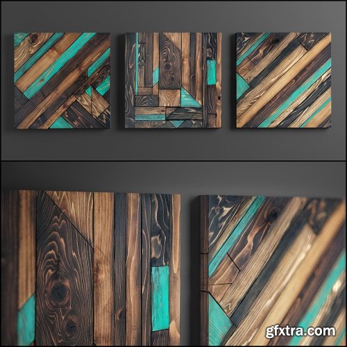 Panel wood art