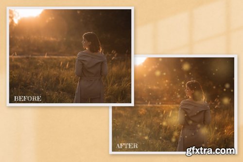 CreativeMarket - Bokeh Dust Photoshop Overlays PNG 7081433