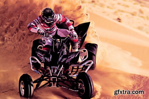 CreativeMarket - GTA Photoshop Action 3374297