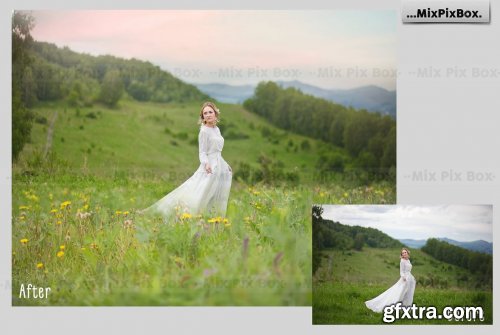 CreativeMarket - Flowers and Grass Overlays 6120187