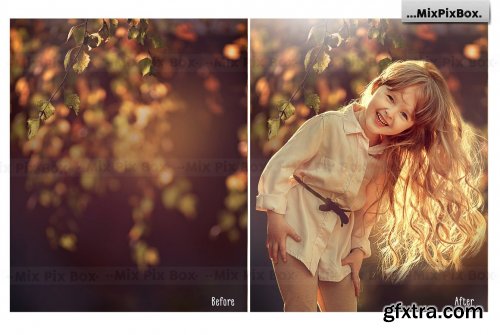 CreativeMarket - Autumn Portrait Backgrounds 5814806