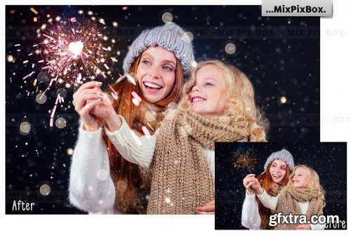 CreativeMarket - Sparkler Photo Overlays 5814585