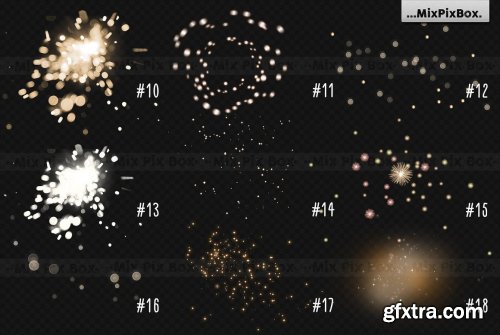 CreativeMarket - Sparkler Photo Overlays 5814585