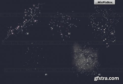 CreativeMarket - Magic Sparks Overlays 5326473