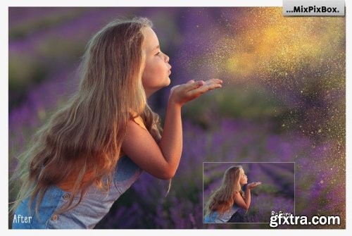 CreativeMarket - Colored Powder Photo Overlays 5214243