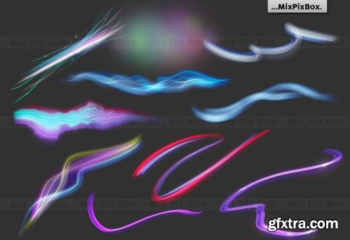 CreativeMarket - Abstract Light Overlays 5219608