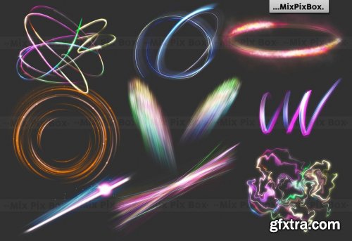 CreativeMarket - Abstract Light Overlays 5219608