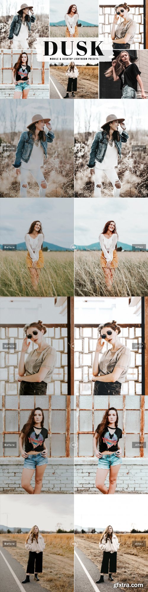 Dusk Pro Lightroom Presets 