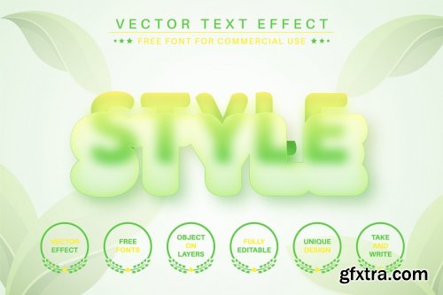 CreativeMarket - Blur - Editable Text Effect 6781676