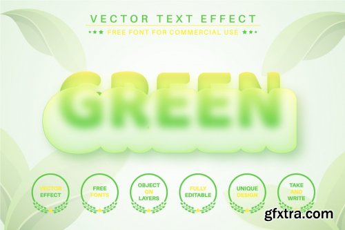 CreativeMarket - Blur - Editable Text Effect 6781676