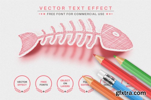 CreativeMarket - Splatter Red Drawing - Editable Text 6828773