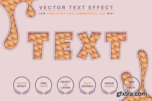 CreativeMarket - Bast - Editable Text Effect, Font Style 6923340