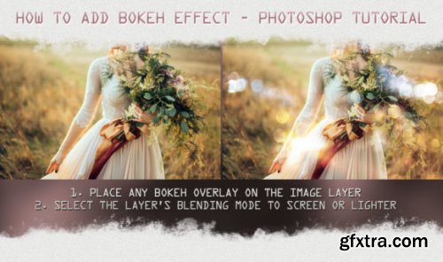 110 Photo Overlays Bokeh Light Textures