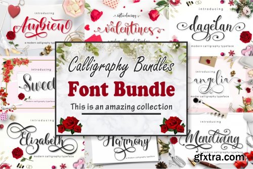 Calligraphy Font Bundles