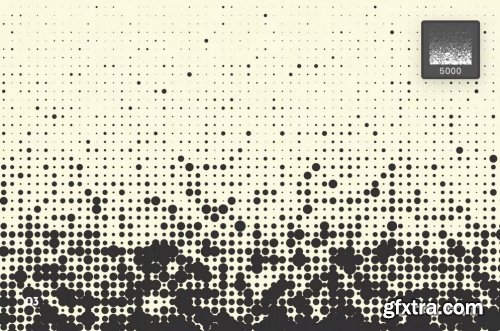 Abstract Halftone Photoshop Brushes