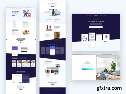 7 in 1 Corporate UI KIT Figma,Xd,Sketch