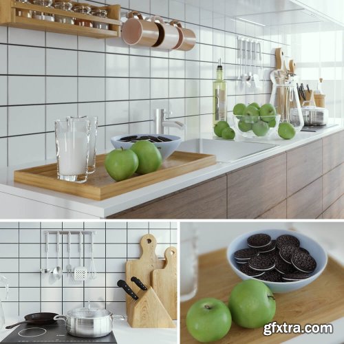 IKEA vokstorp with decor