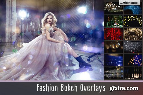  Fashion Bokeh Photo Overlays