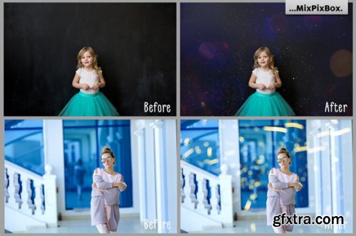  Fashion Bokeh Photo Overlays