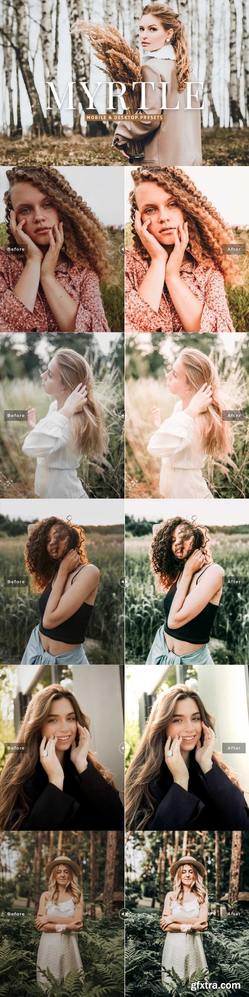 CreativeMarket - Myrtle Pro Lightroom Presets 7091216