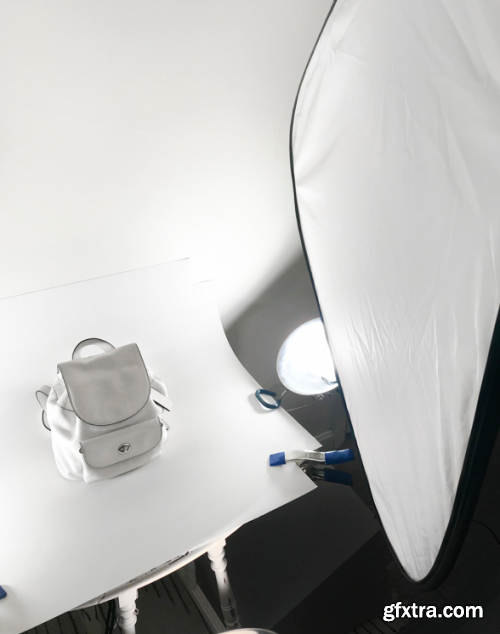  White Background Product Photography using Artificial Light