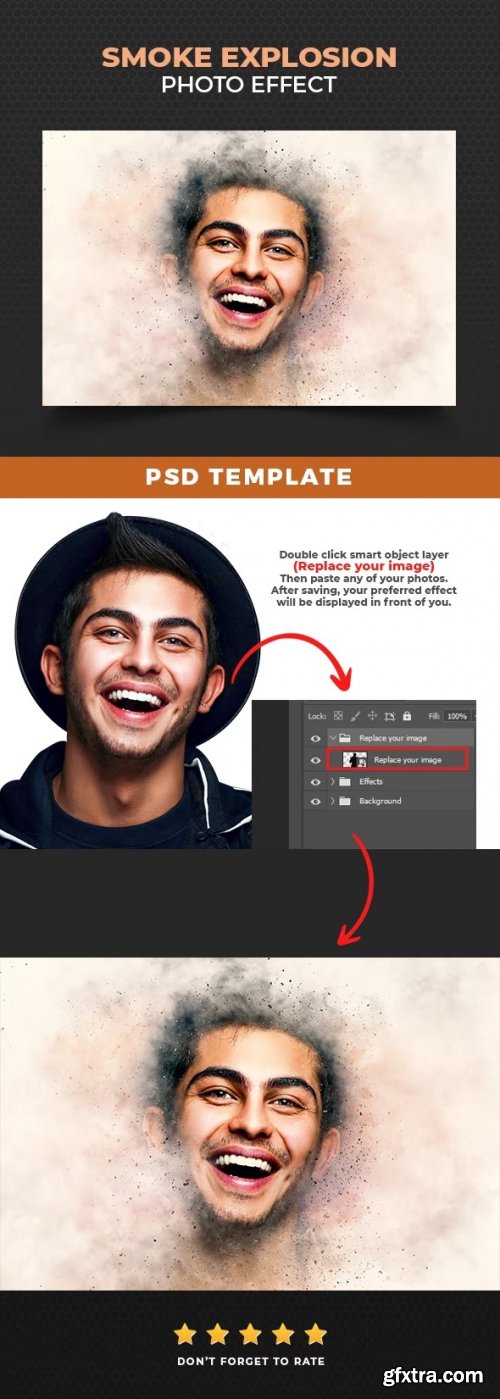 GraphicRiver - Smoke Explosion Photo Effect 36421146