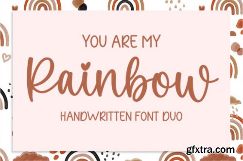 You Are My Rainbow Font