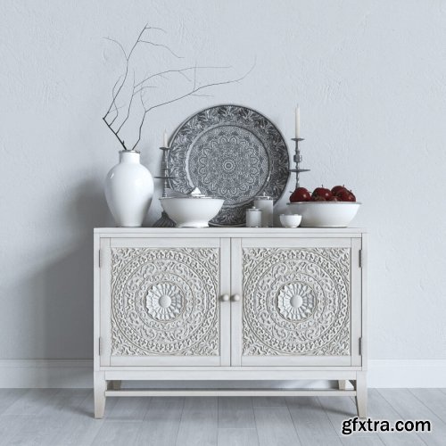 Decorative set Moroccan style