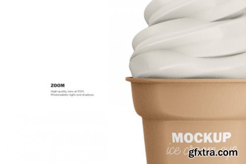  Ice Cream Paper Cup Mockup 17281536