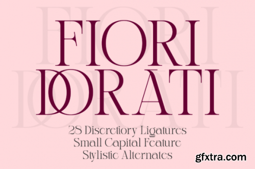  Fiori Dorati Font