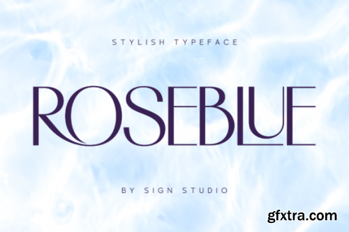  Roseblue Font