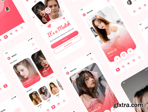 Kencan - Dating App UI Kit