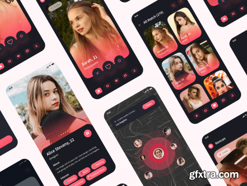 Kencan - Dating App UI Kit