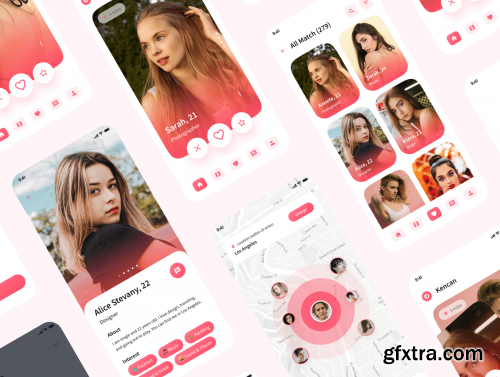 Kencan - Dating App UI Kit