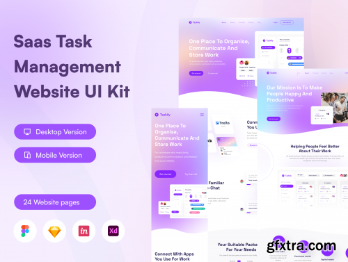 Saascuy - Saas Landing Page UI KIT